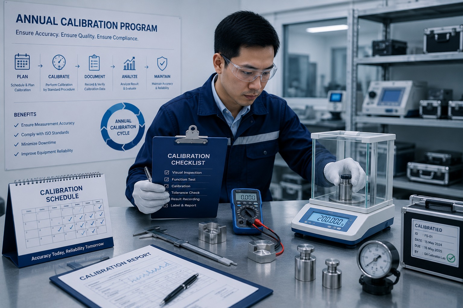 Calibration Management System – Manufaktur